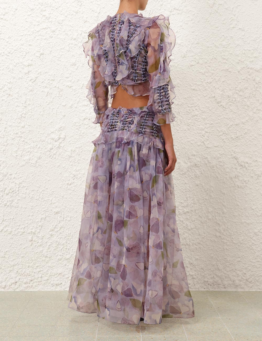 DAWNING BRAIDED MAXI SKIRT - 4