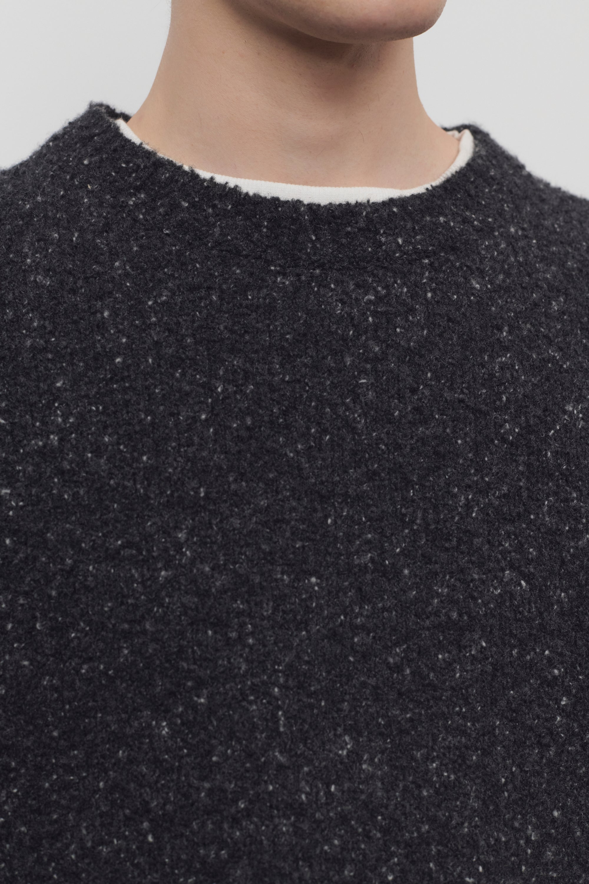 Aksel Sweater in Cashmere Tweed - 6