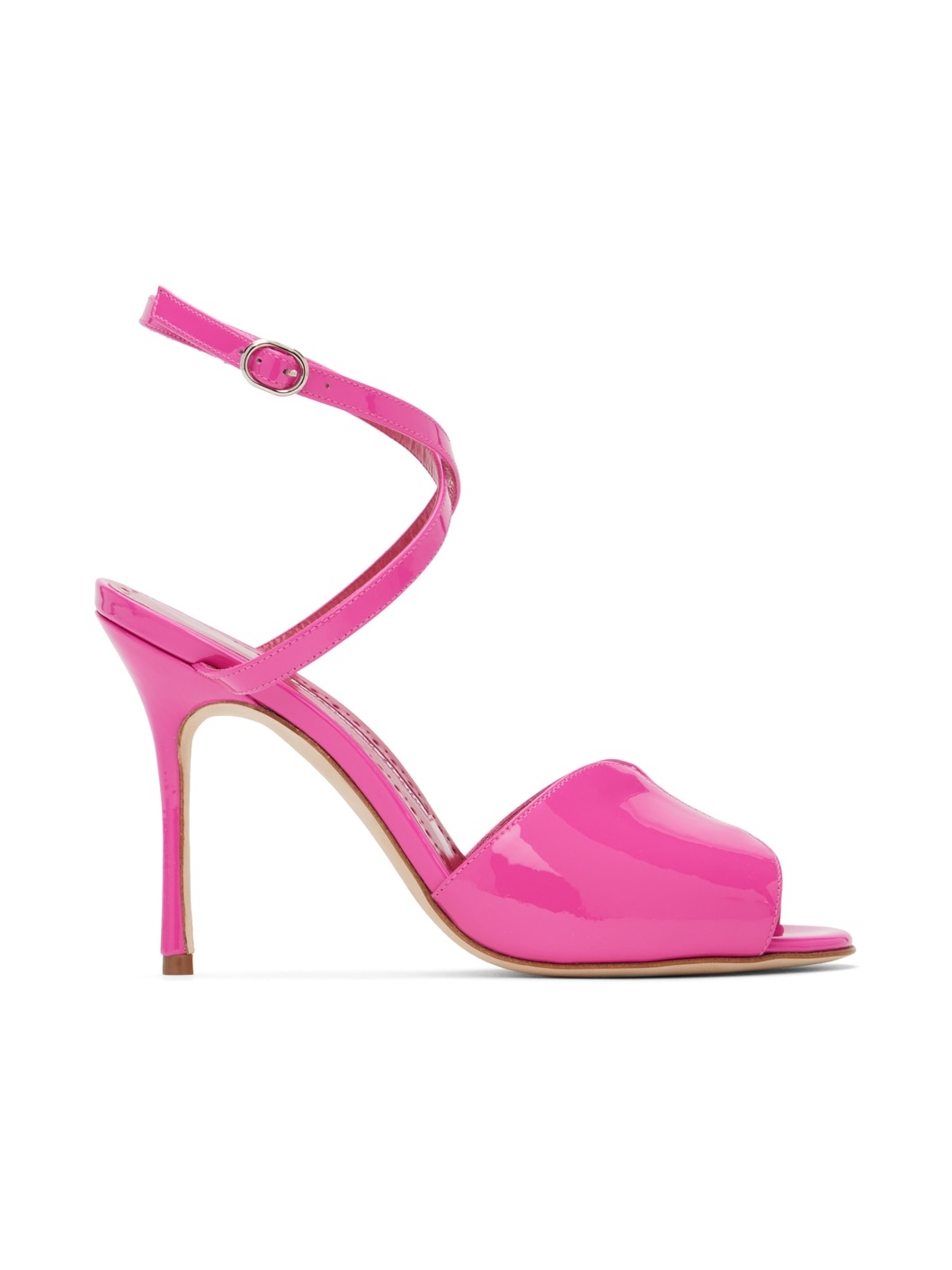 Pink Hourani 105 Heeled Sandals - 1