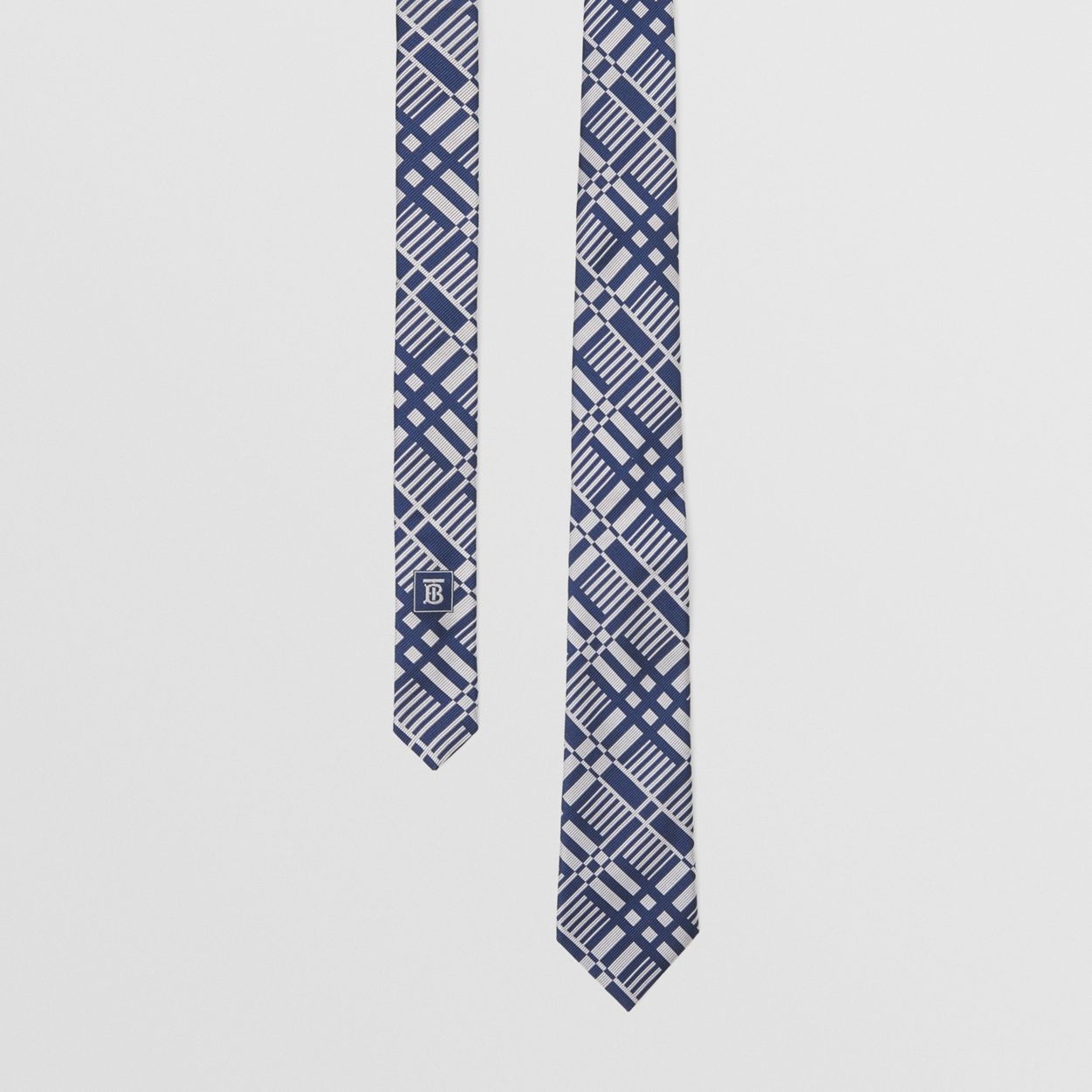 Classic Cut Check Silk Jacquard Tie - 1