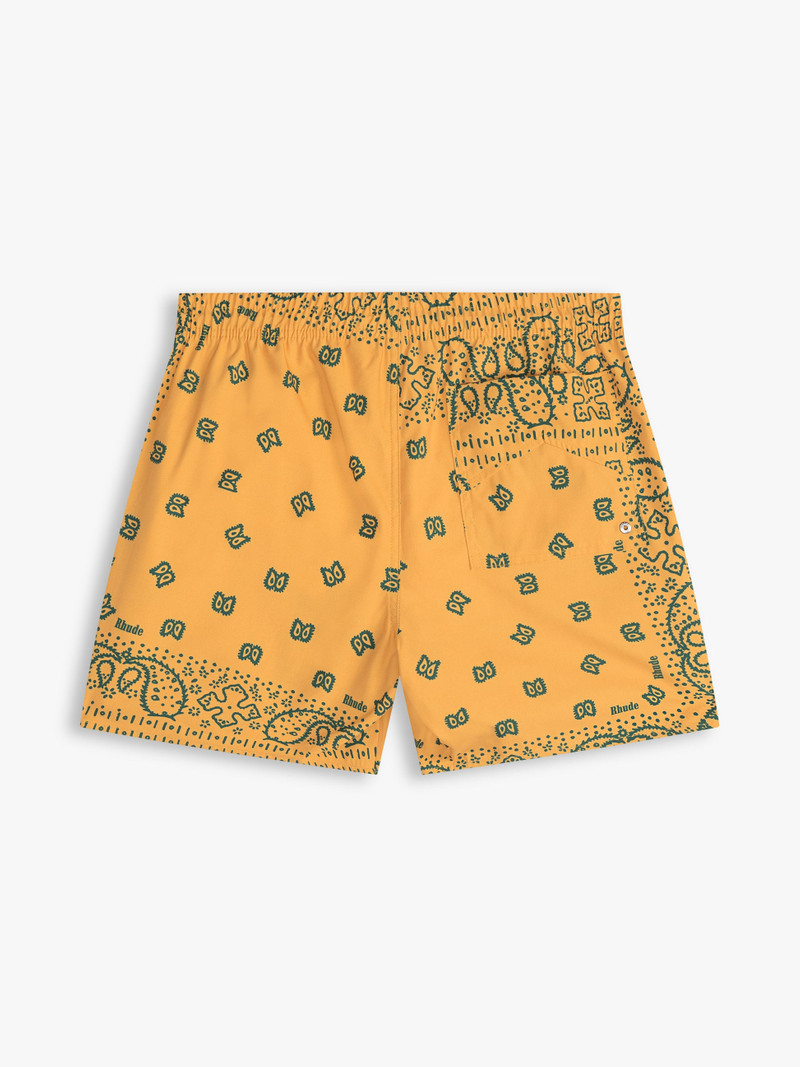 Rhude BANDANA PRINT SWIM TRUNKS outlook