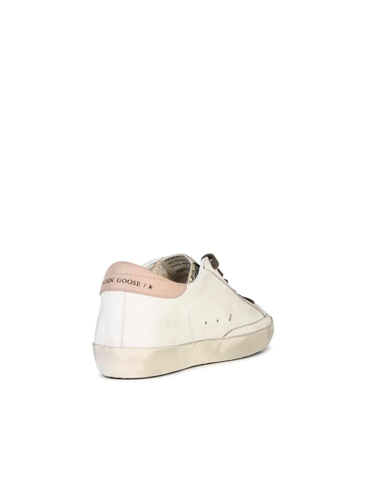 Golden Goose White Lear Sneakers - 3