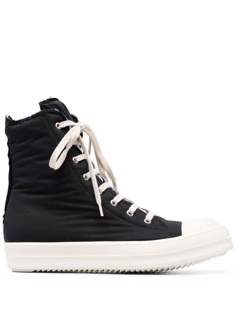 lace-up high-top sneakers - 1