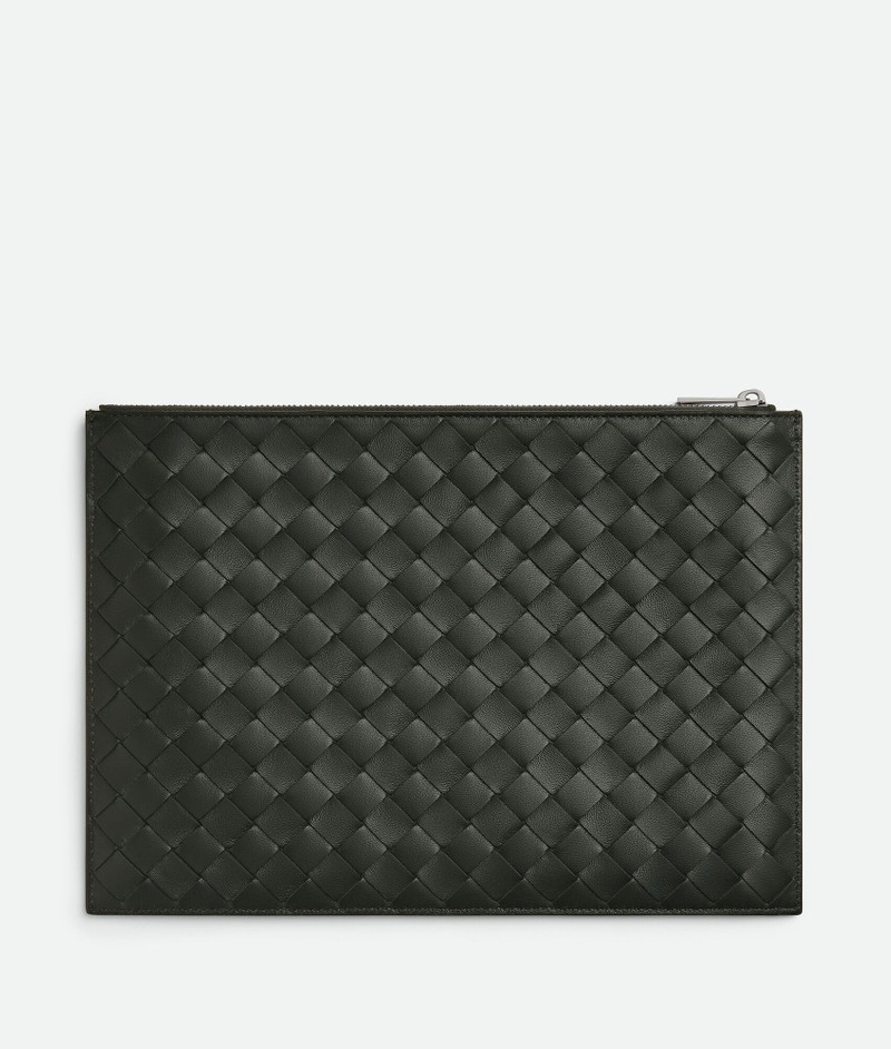 Intrecciato Diagonal Flat Pouch 3