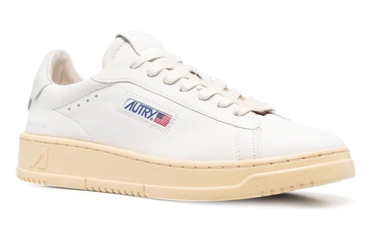 Autry Dallas Low Goatskin and Nubuck Leather 'White' ADLM-NG01 - 2