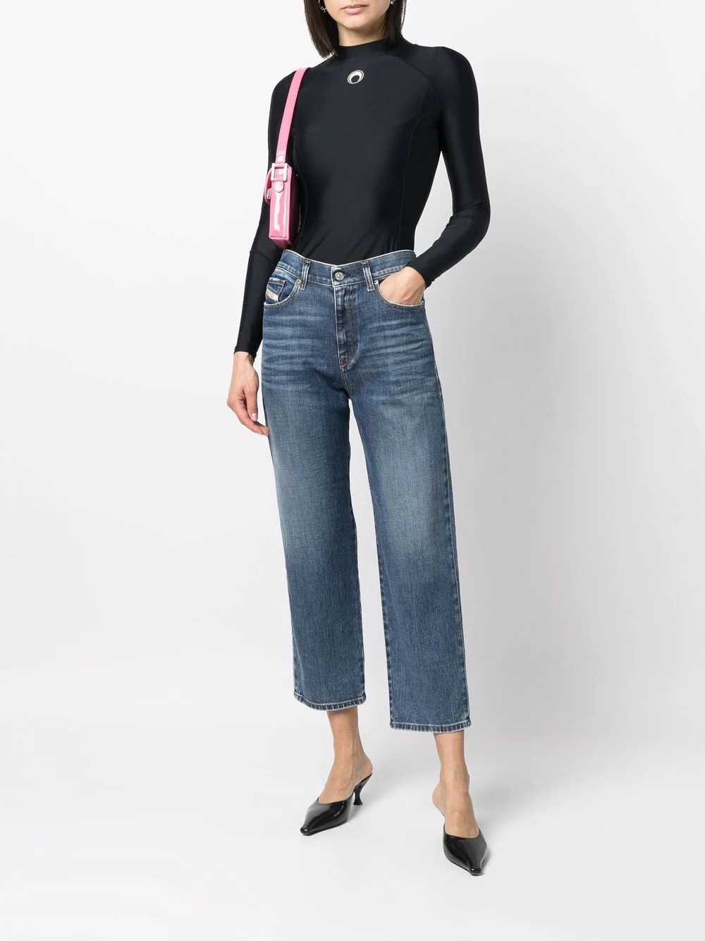 2016 D-AIR cropped jeans - 2