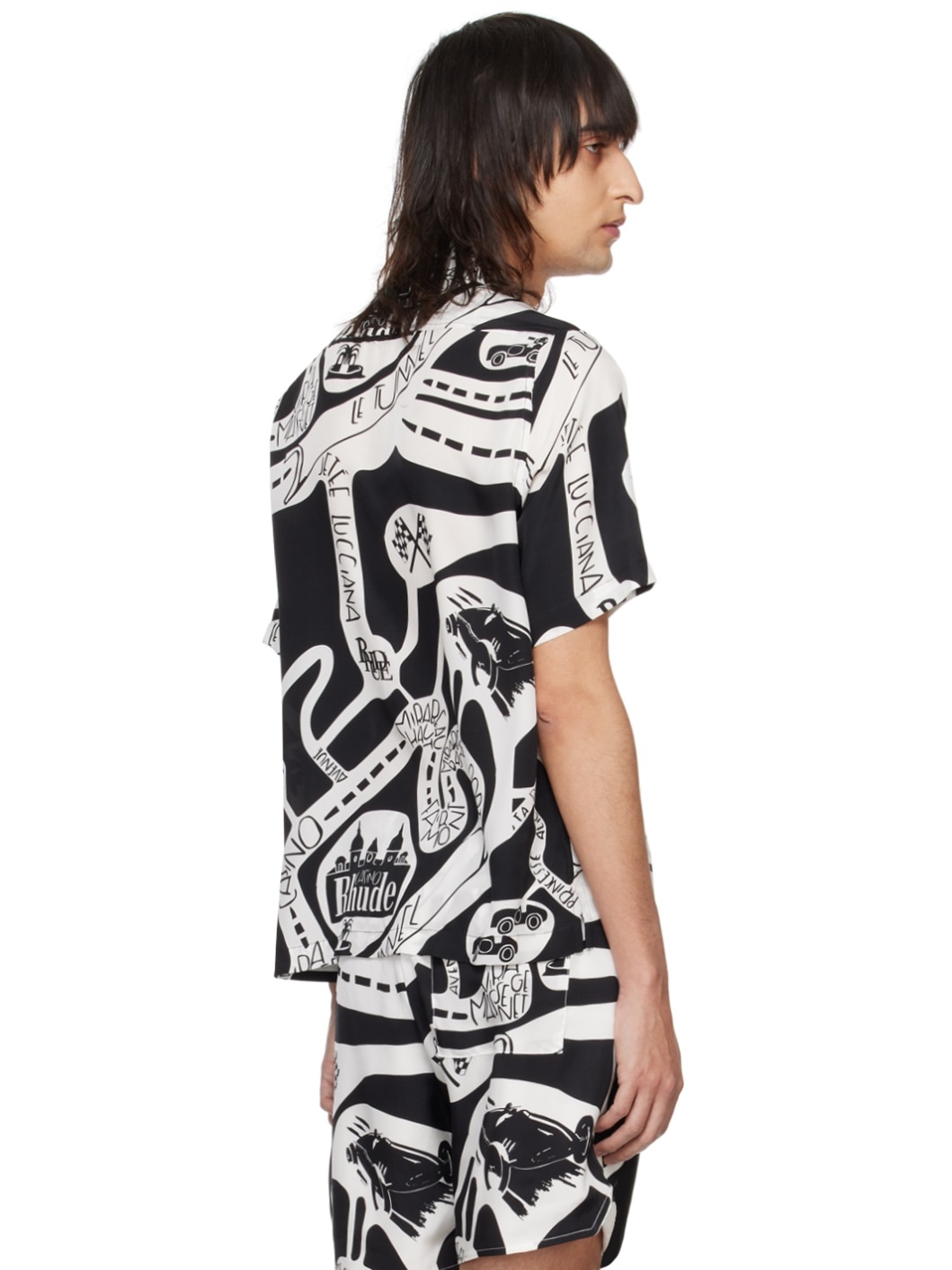 Black & White Strada Shirt - 3