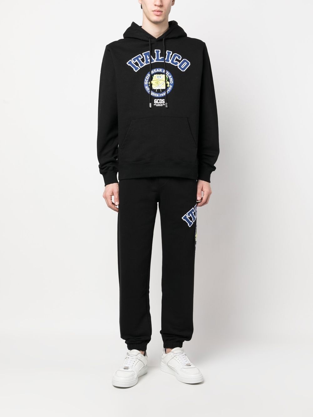 graphic-print hoodie - 2