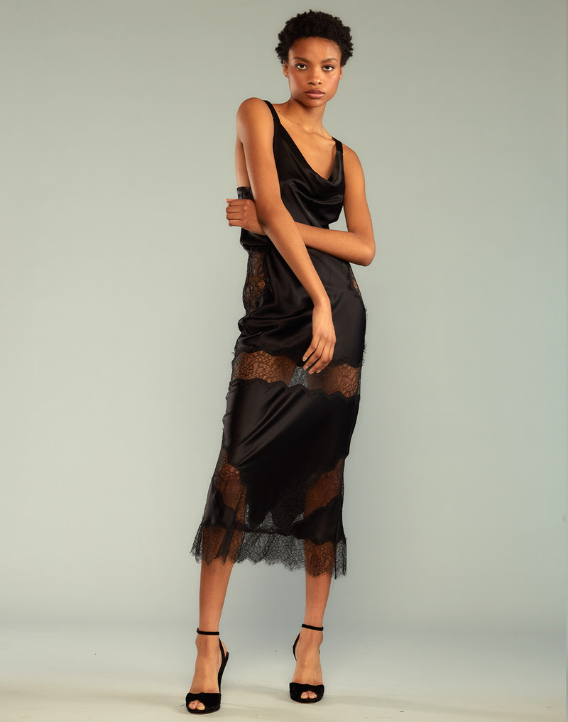 CYNTHIA ROWLEY Lya Silk Skirt outlook