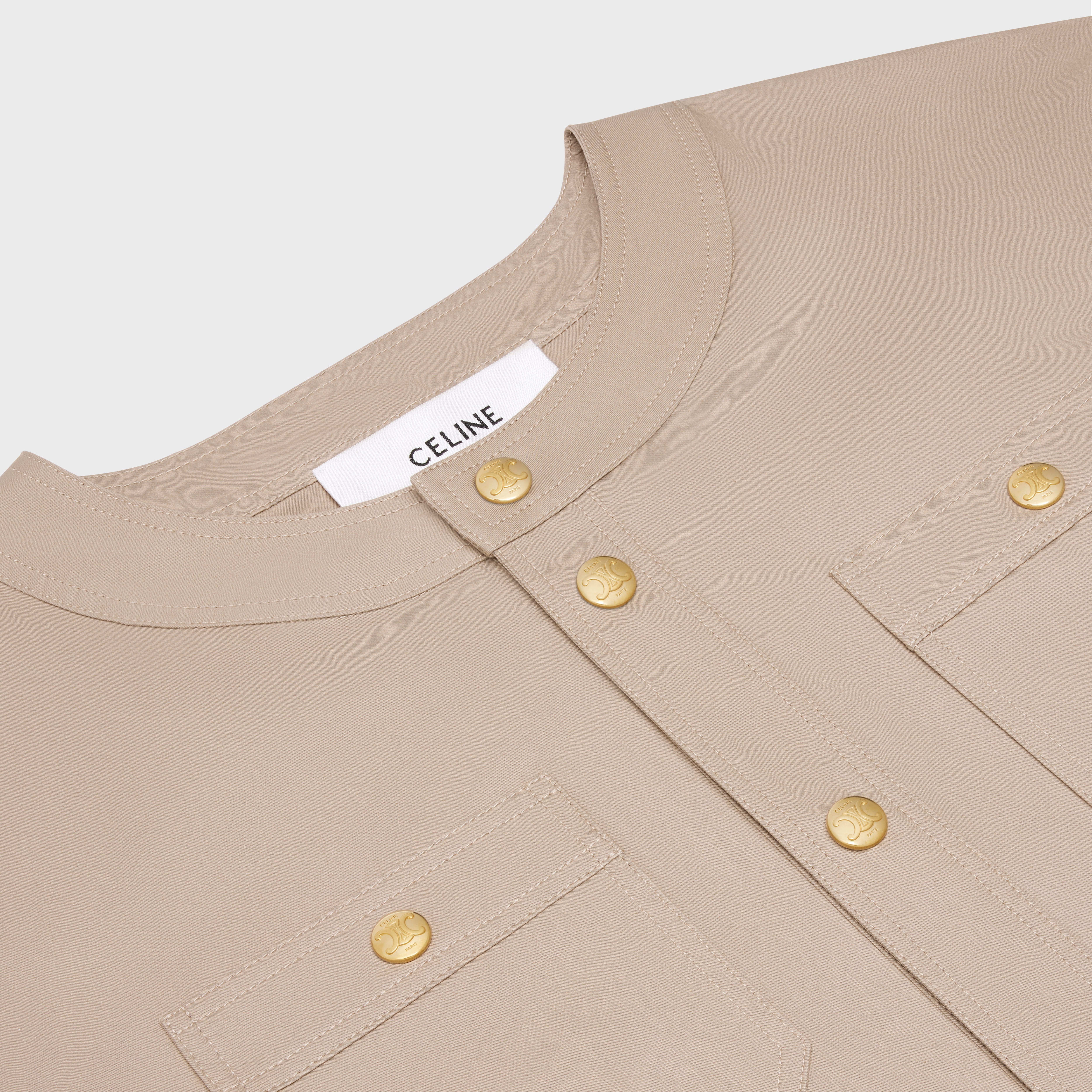 SKATE DRESS IN LIGHT GABARDINE - 3