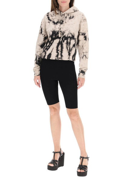 SAINT LAURENT LOGO PRINT TIE-DYE SWEATSHIRT outlook