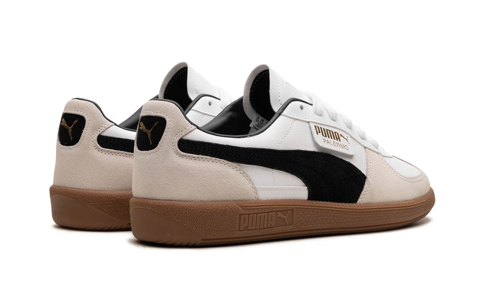 PALERMO LEATHER "PUMA WHITE / VAPOR GRAY / GUM" - 3