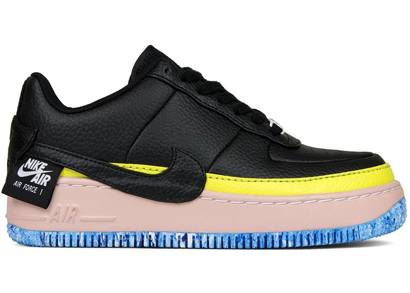 Nike Air Force 1 Jester XX Black Sonic Yellow Arctic Orange (Women's) - 1