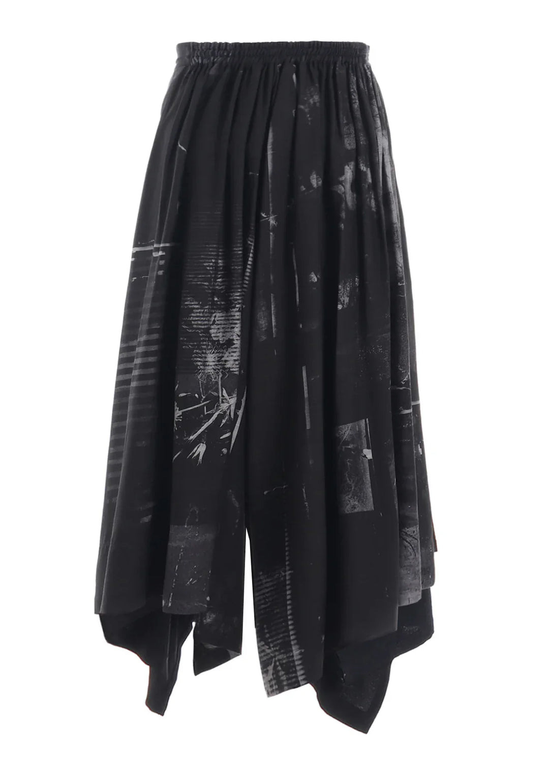 Right Side Gathered Pants - 2
