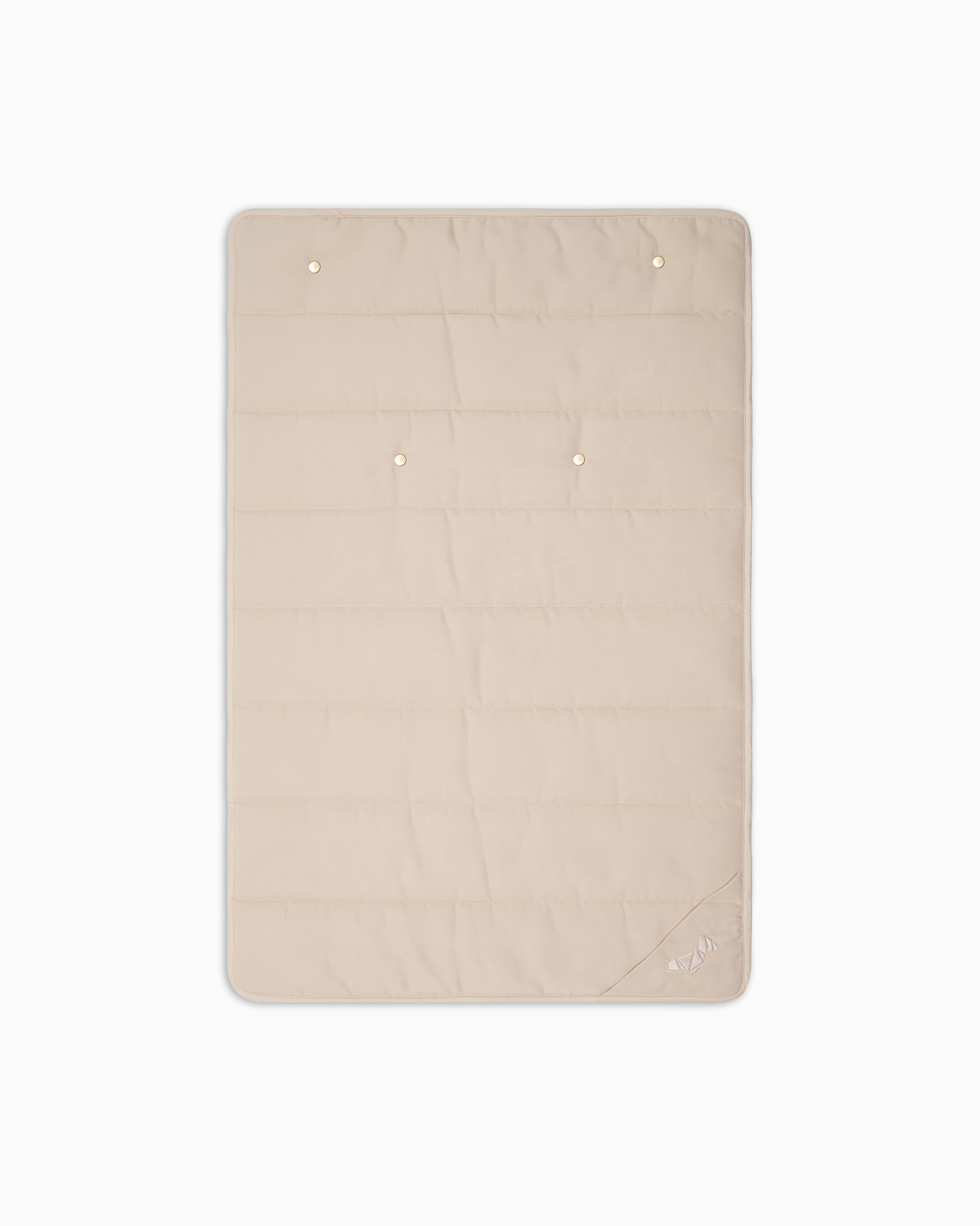 POLDO X GIORGIO ARMANI TRAVEL MAT IN PINSTRIPED VIRGIN WOOL - 3