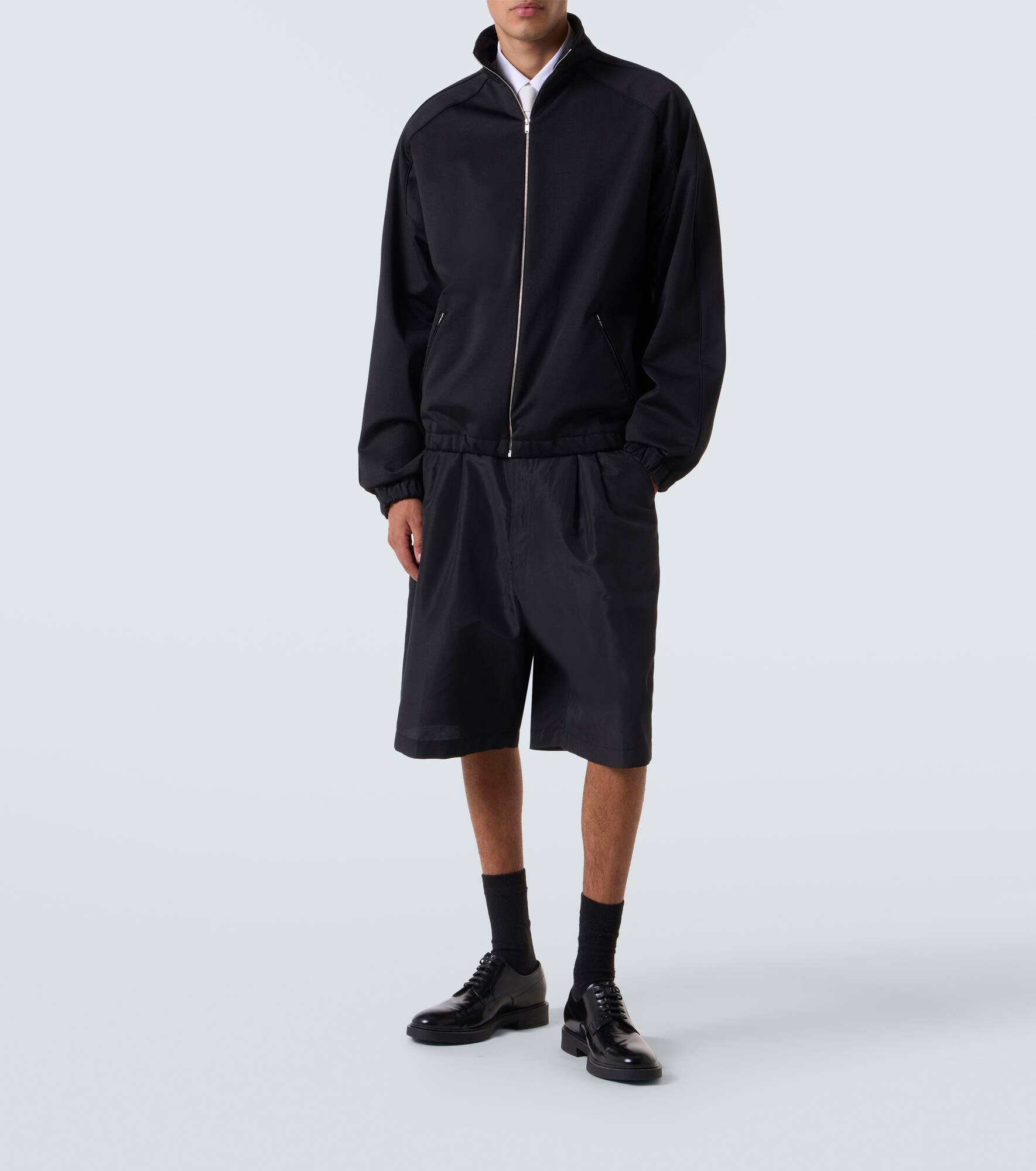 Cotton-blend sweatshirt - 2