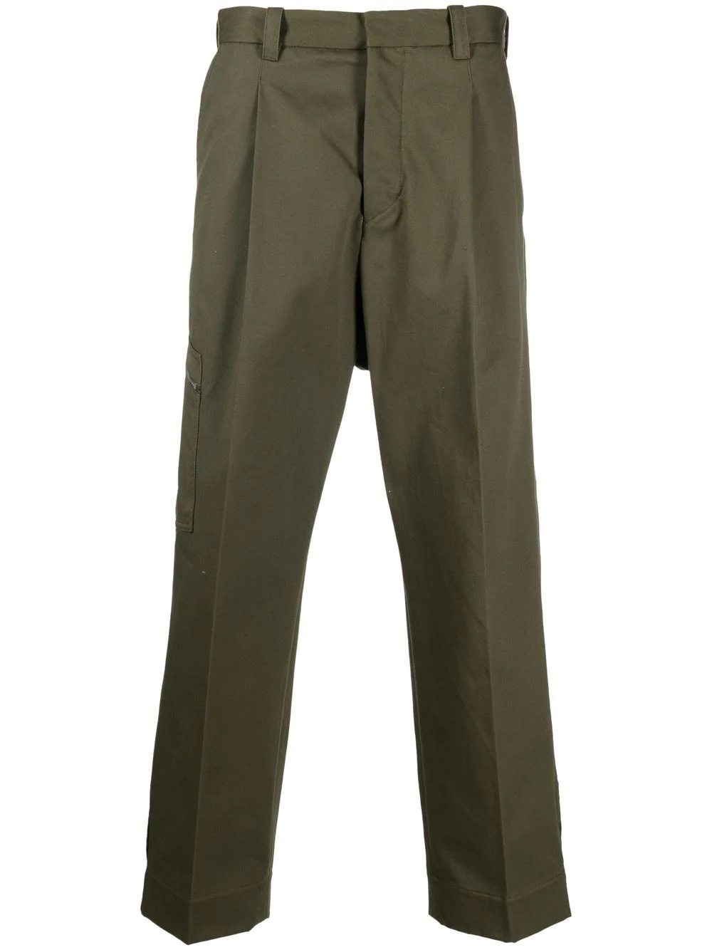 straight-leg tailored trousers - 1