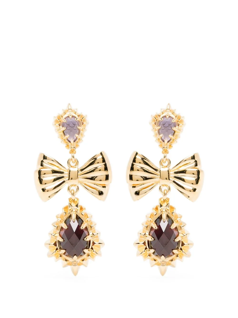 Jagged Teardrop earrings - 1