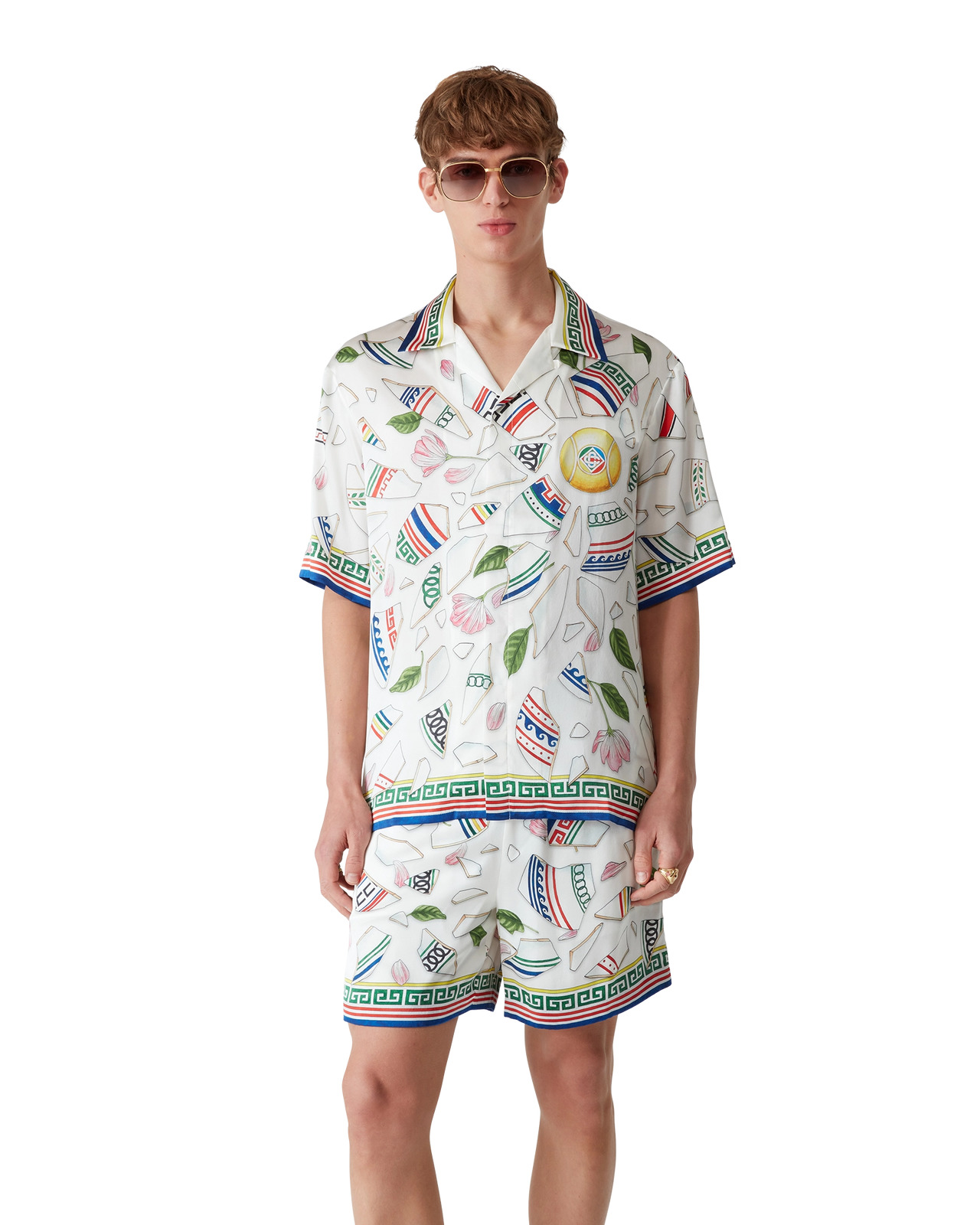 Le Vase Brise Silk Shirt | Casablanca Paris - 4
