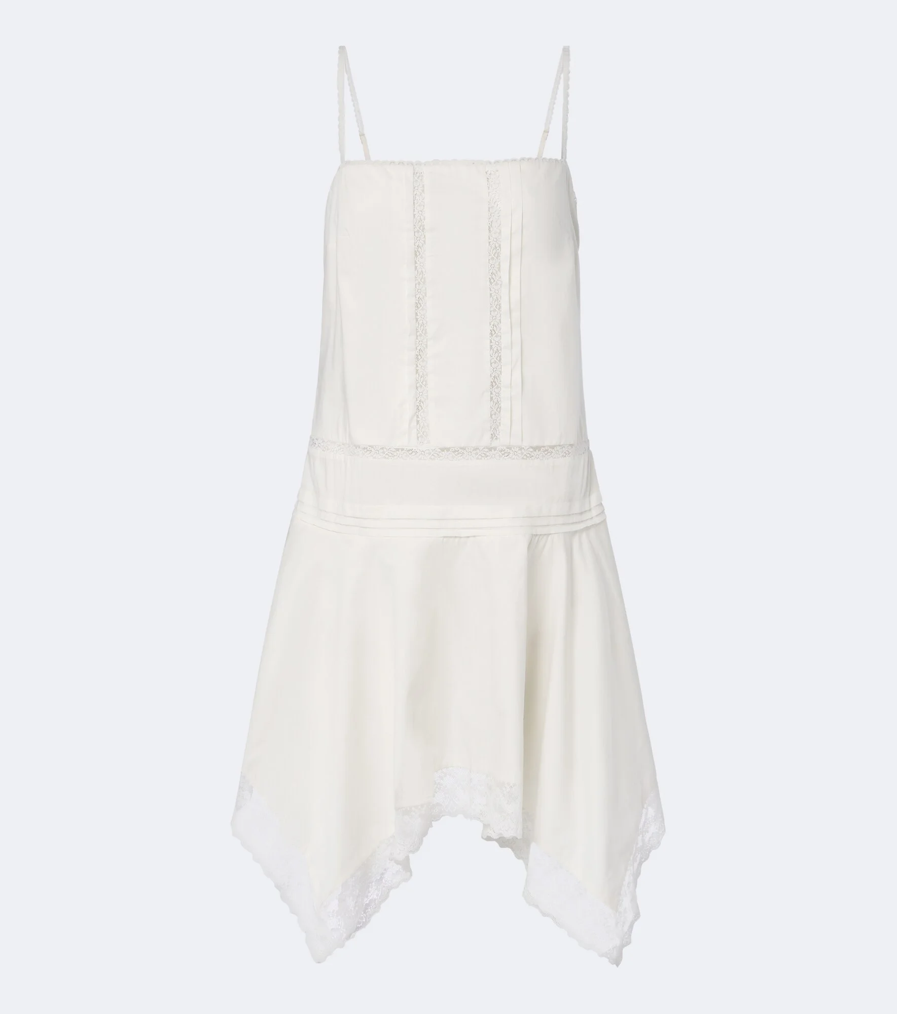 Corinna embroidered cotton voile minidress - 1