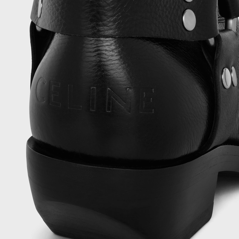 CELINE RIDER BOOT in CALFSKIN - VEGETAL TANNING 5