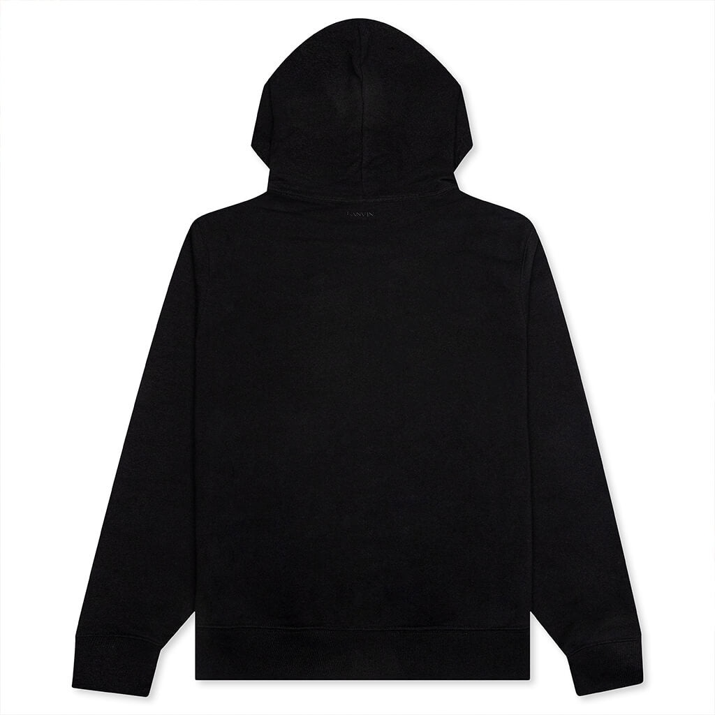 LANVIN CURB HOODIE - BLACK - 2