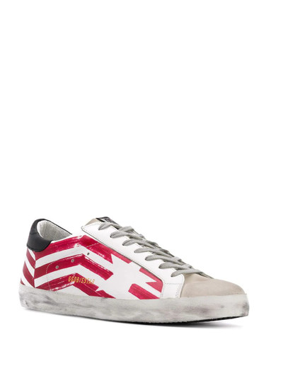 Golden Goose Red Flag Superstar sneakers outlook