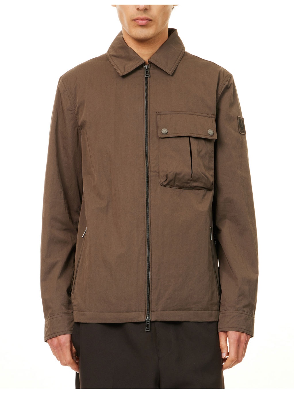 Drome Patch-Pocket Cotton-Blend Overshirt - 3