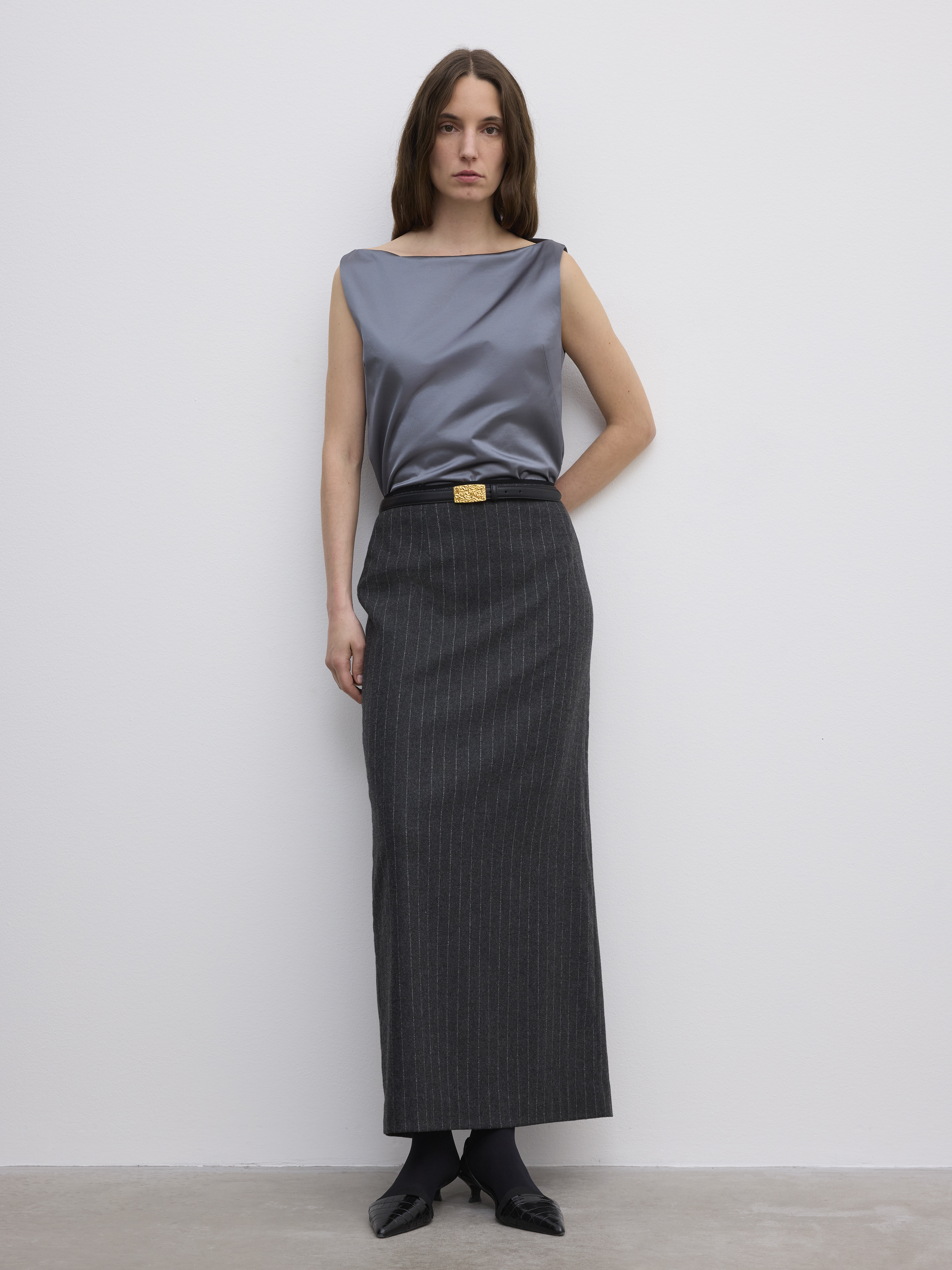 Woven Sq Neck Top - 5