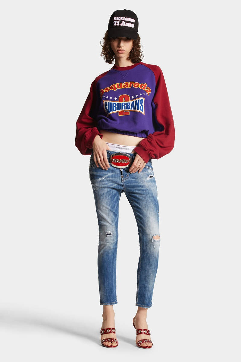 MEDIUM DUSTY 워시 크레이슬 JEANS 3
