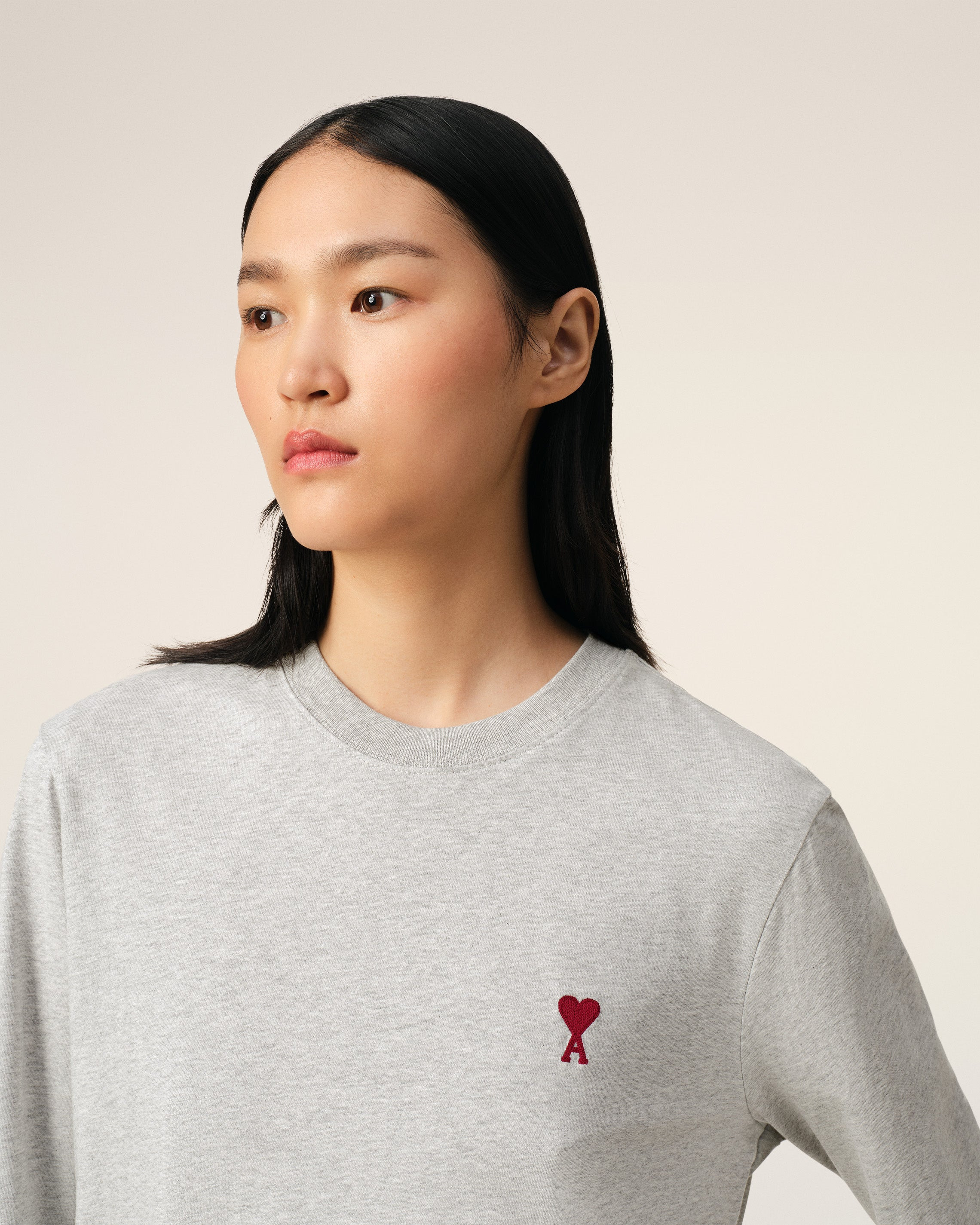 RED AMI DE COEUR LONG SLEEVES T-SHIRT - 4