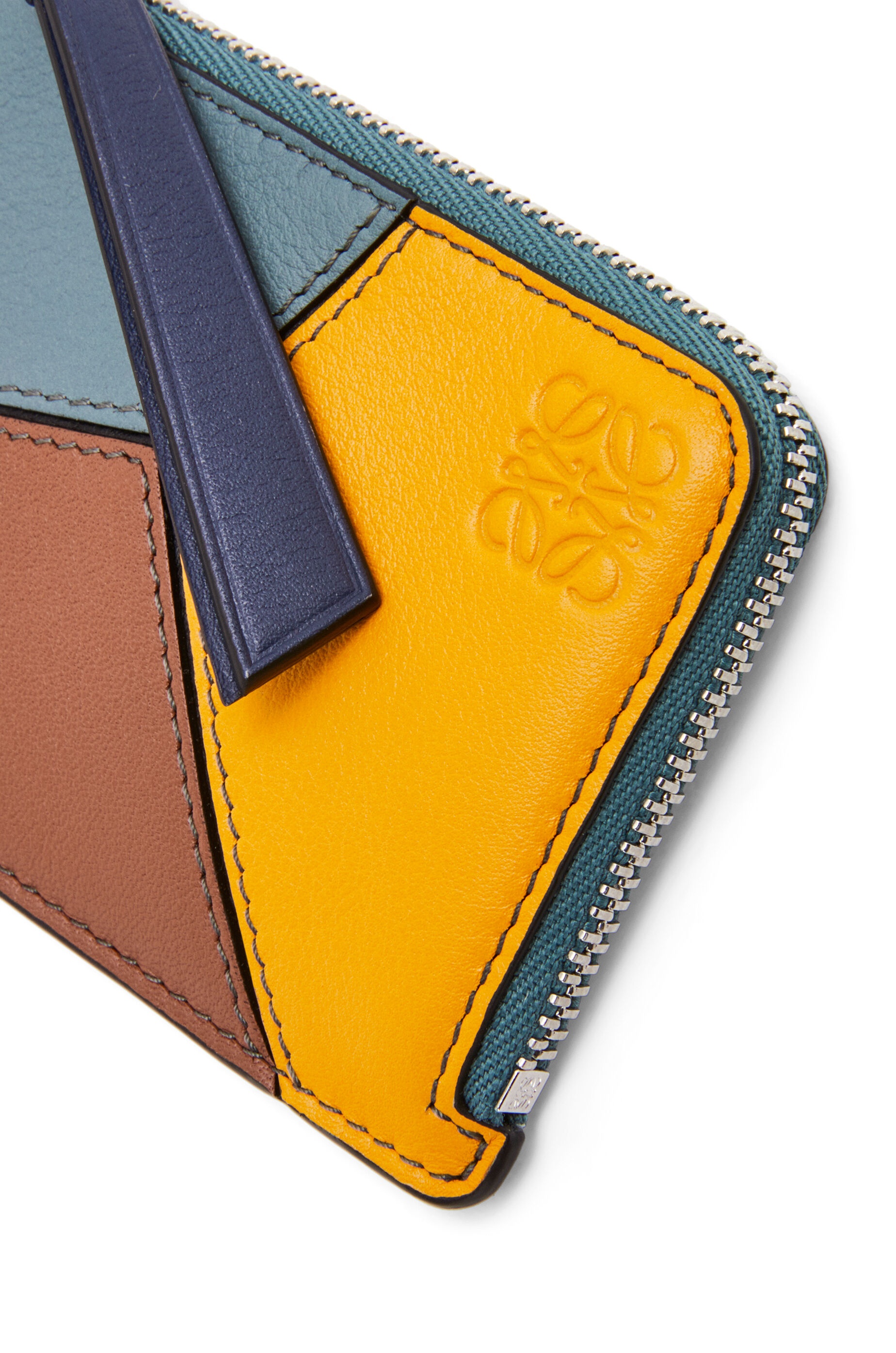 Puzzle coin cardholder in classic calfskin - 4