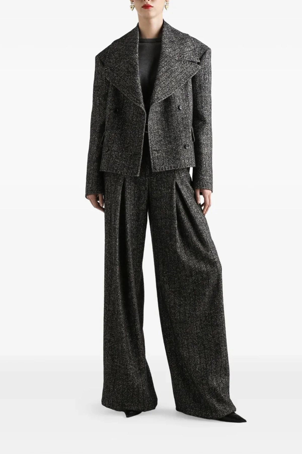 Striped wool pants - 2