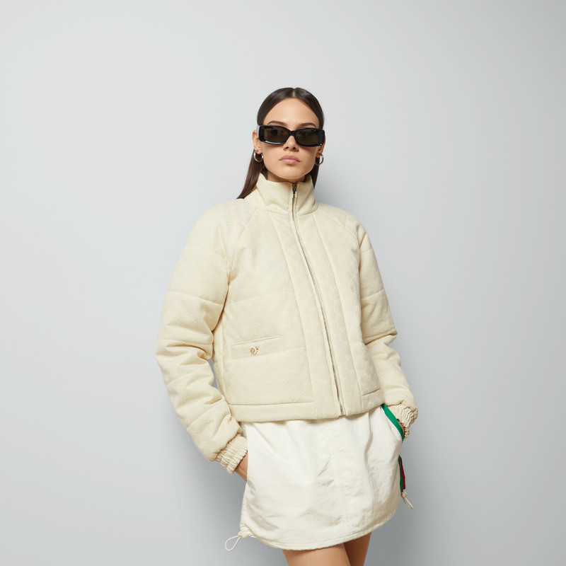 GG canvas bomber jacket 5