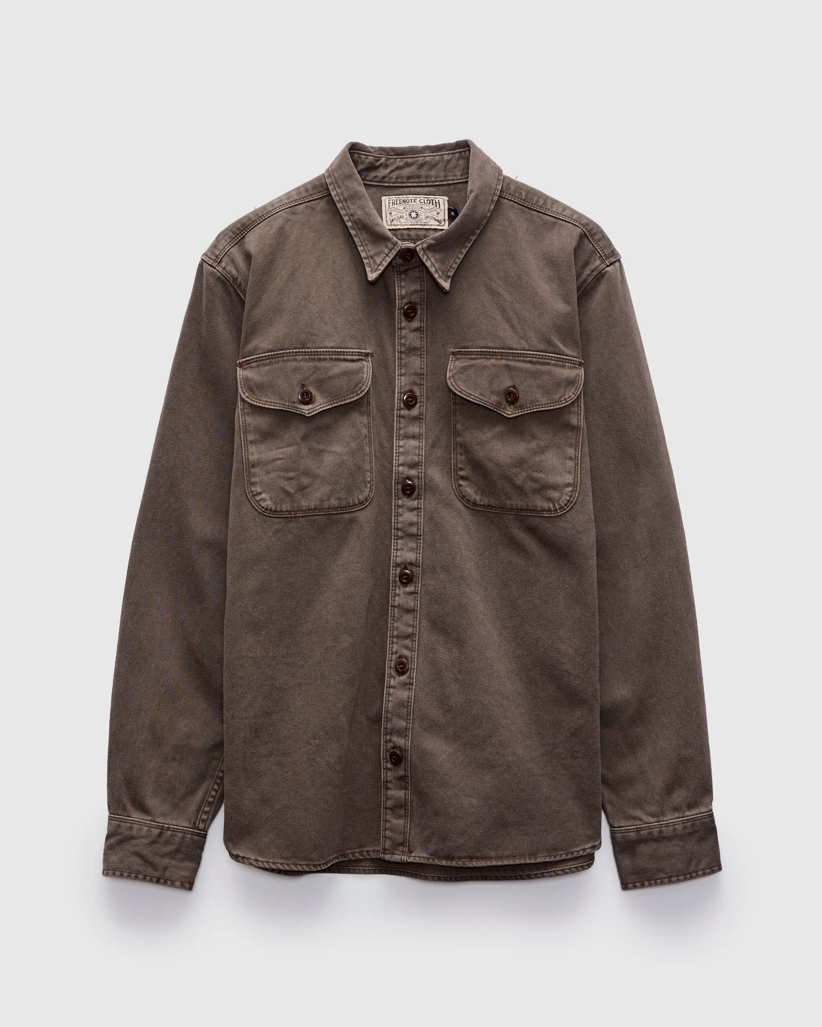 Utility Shirt in Chocolate - 1