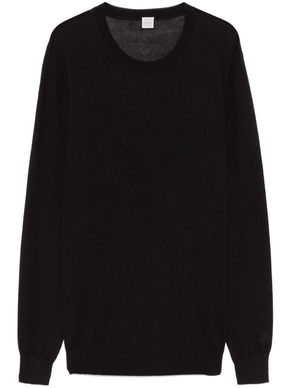 fine-knit sweater - 1