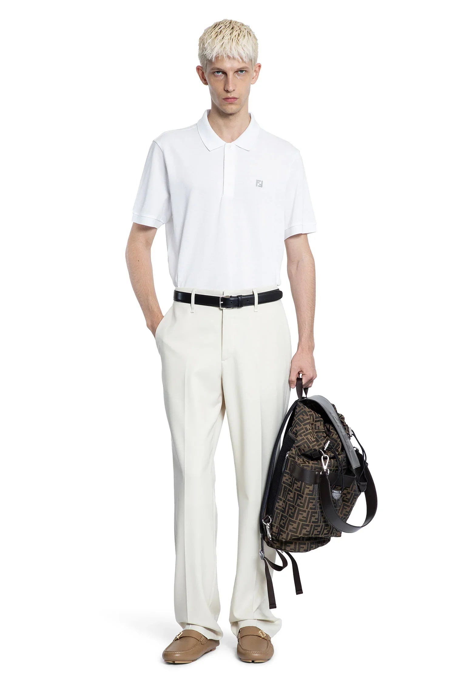 Ff-Cotton-Pique-Polo-Shirt - 4