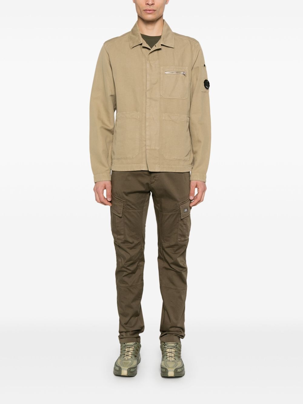 twill shirt jacket - 2