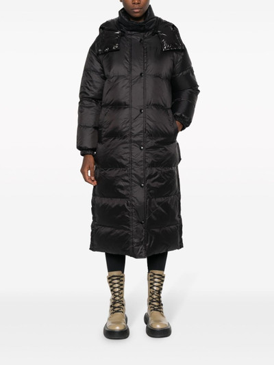 Yves Salomon high-neck padded coat outlook