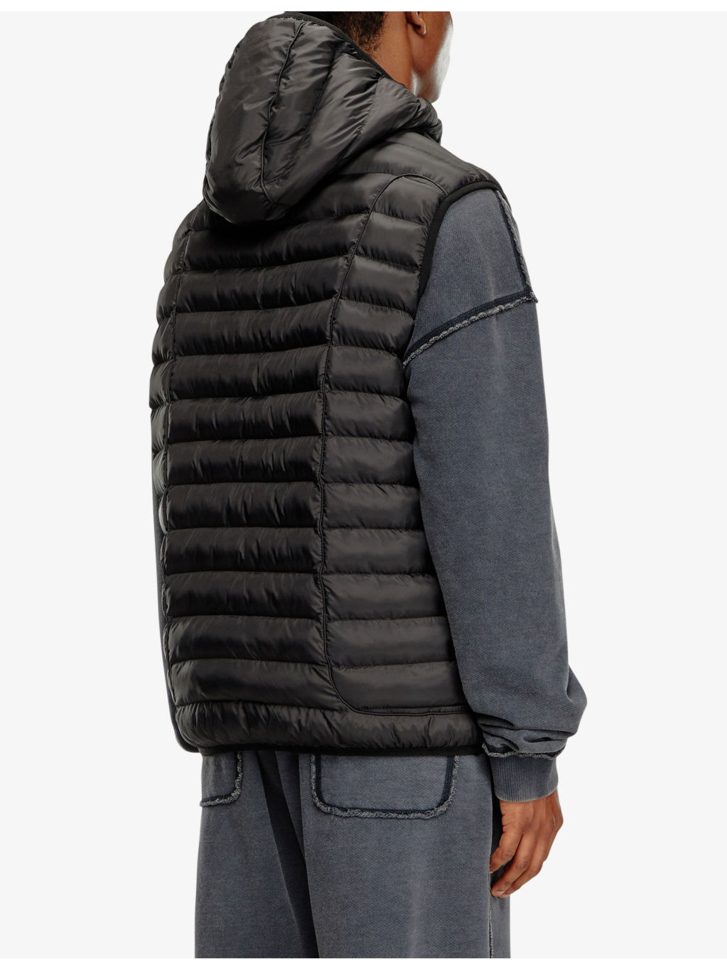 W-Temple quilted shell gilet - 4