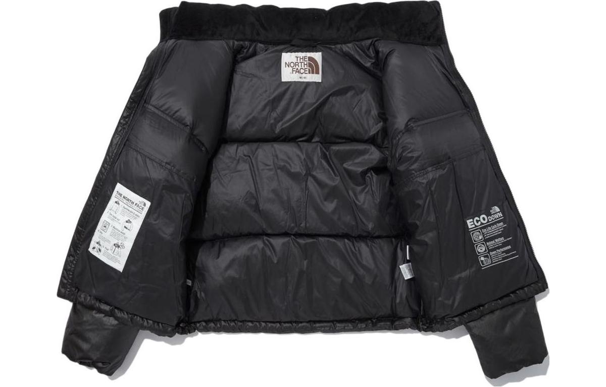 (WMNS) The North Face White Label Novelty Nuptse Down Jacket Asia Sizing 'Matte Black' NJ1DN80J - 3