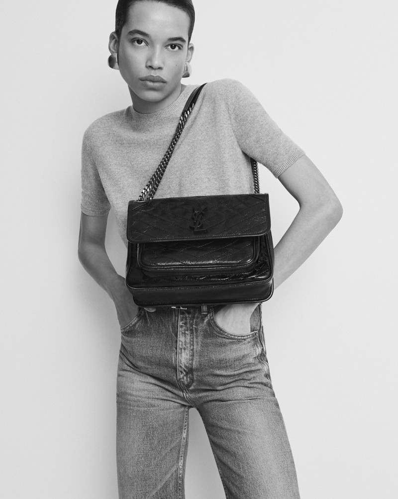 SAINT LAURENT NIKI MEDIUM IN VINTAGE LEATHER outlook