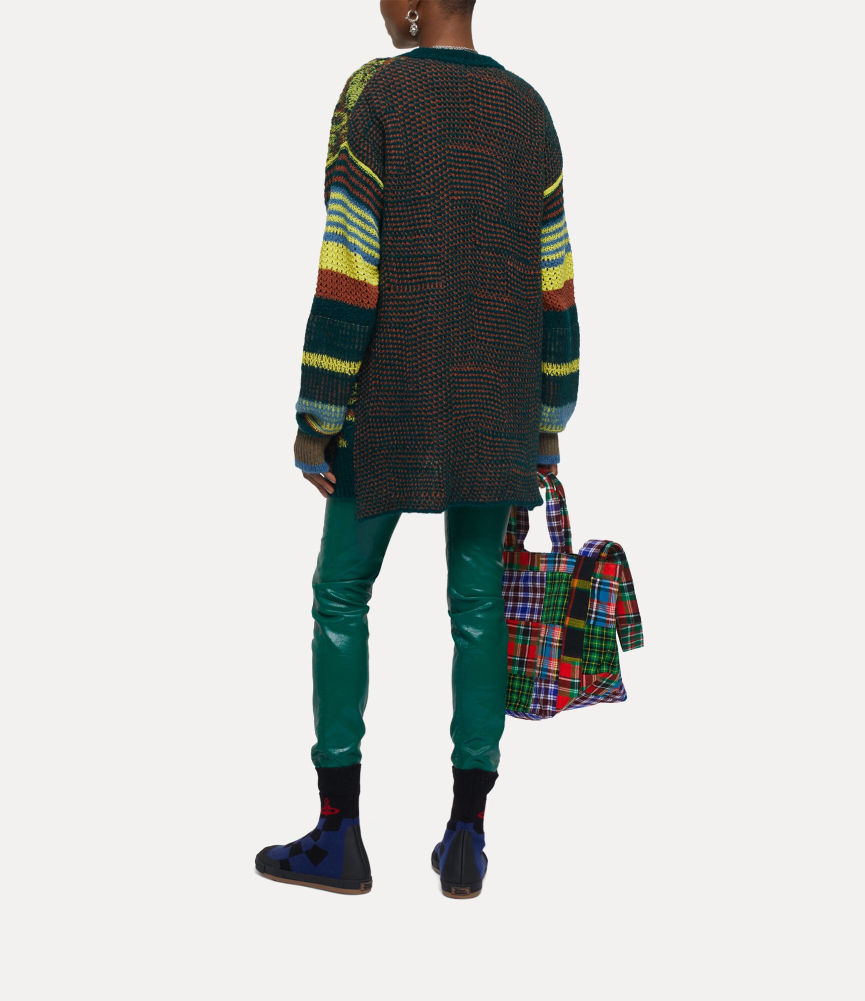 BLURRY OVERSIZED CARDIGAN - 2