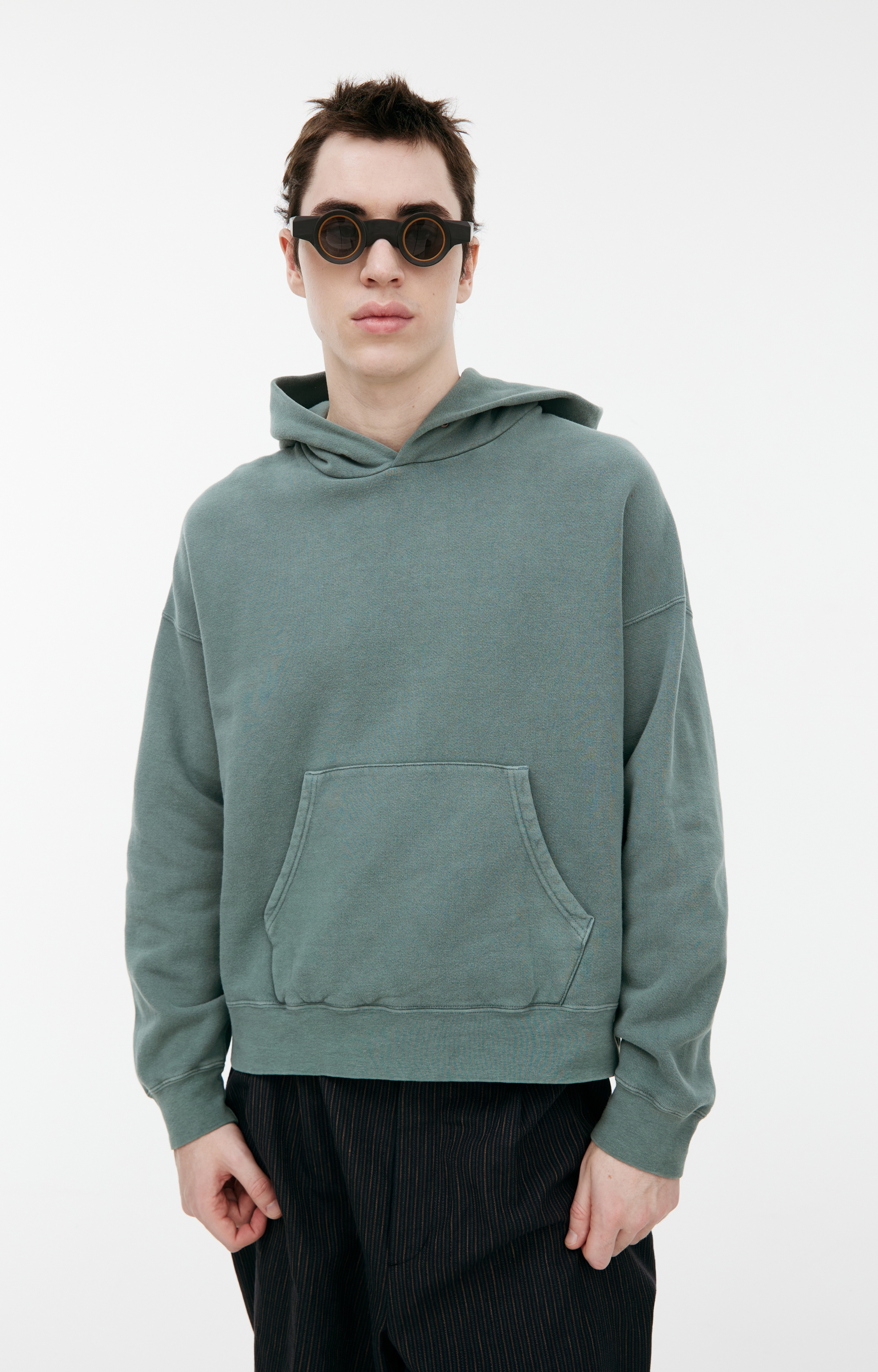 BASIC COTTON HOODIE - 4