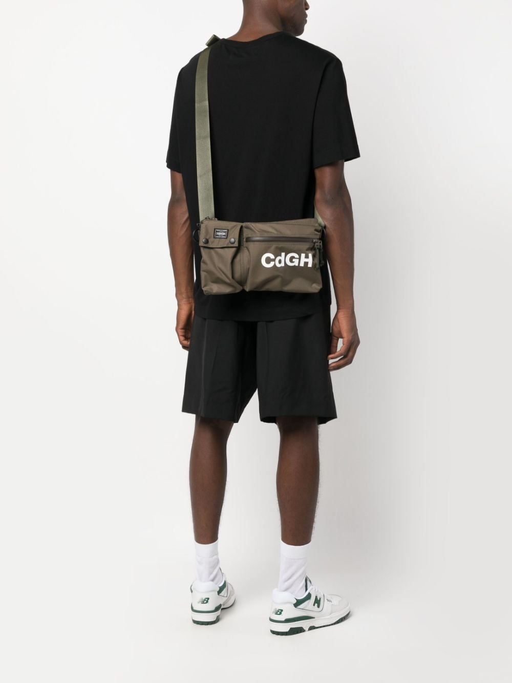 x Porter-Yoshida & Co logo-print belt bag - 2