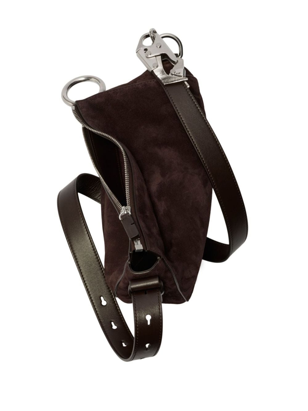suede shoulder bag - 5