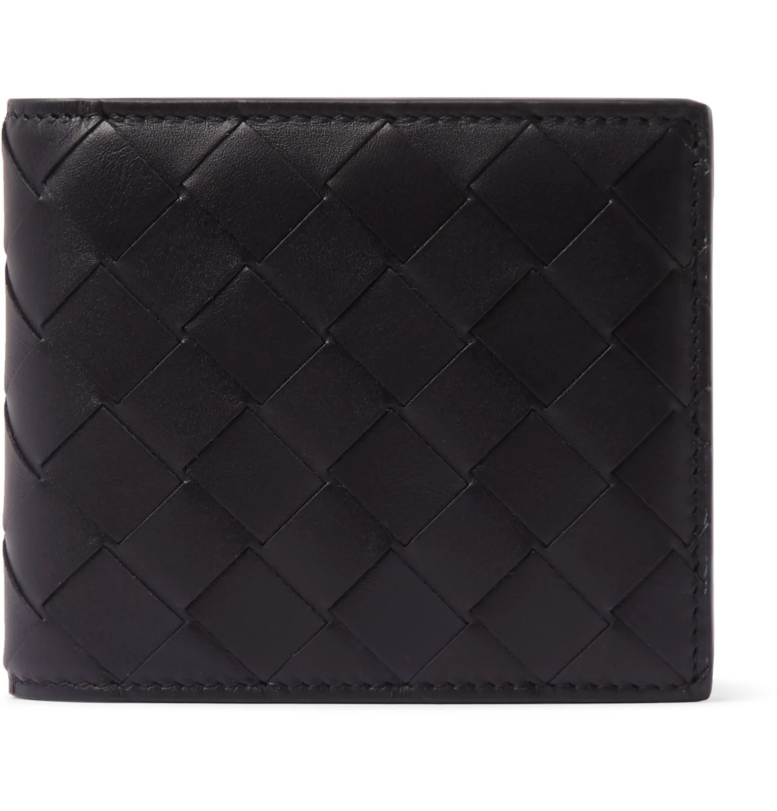 Intrecciato Leather Billfold Wallet - 17