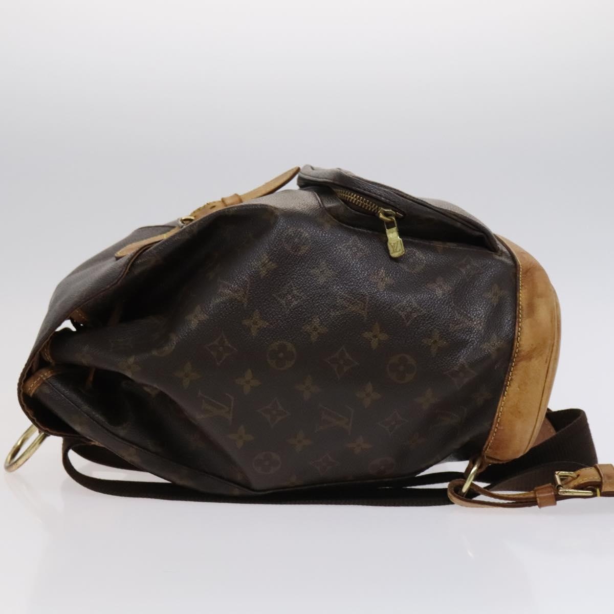 LOUIS VUITTON Monogram Montsouris GM Backpack M51135 - 4