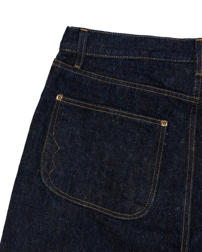 BRAIN DEAD Type 00 15.5oz Selvedge Denim Pant - Rinsed Indigo outlook