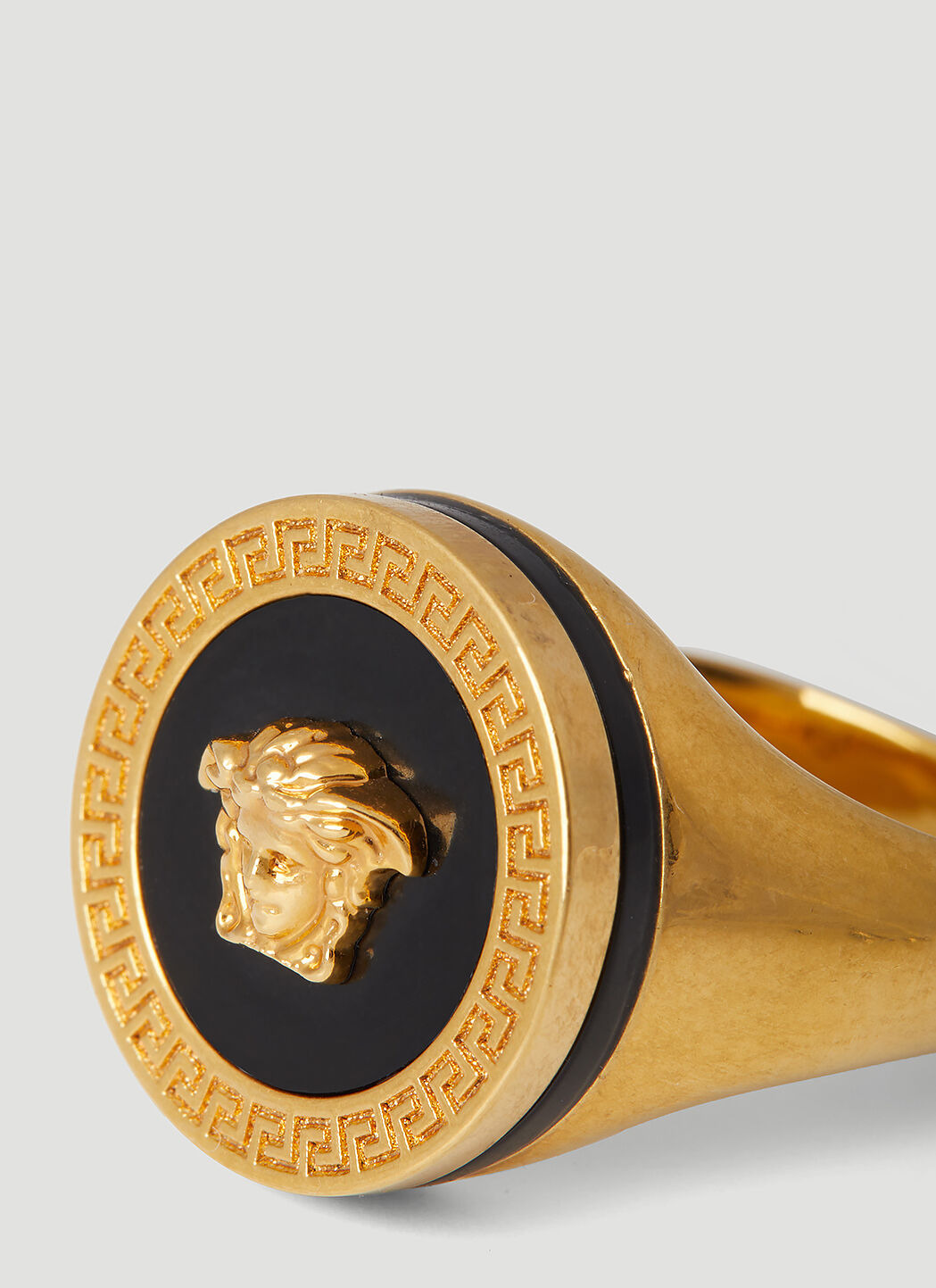 Enamel Medusa Ring - 2